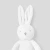 天鵝絨兔子玩偶