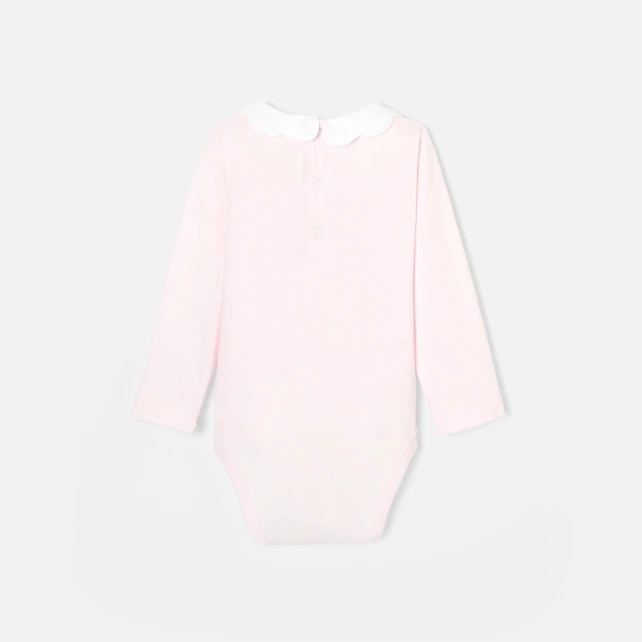 扇形領連身內衣