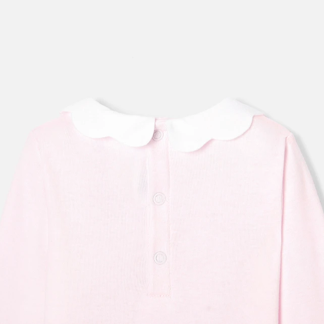 扇形領連身內衣