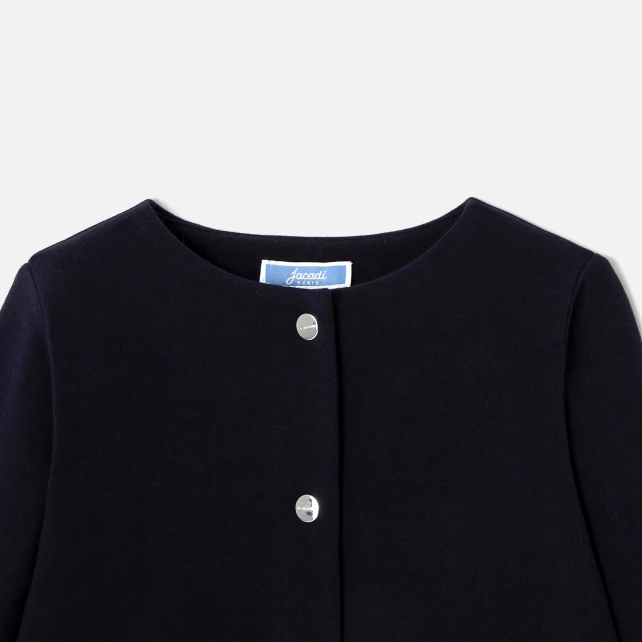 女童刷毛針織外套