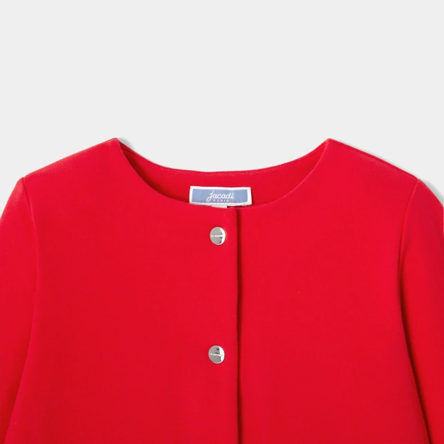 女童刷毛針織外套