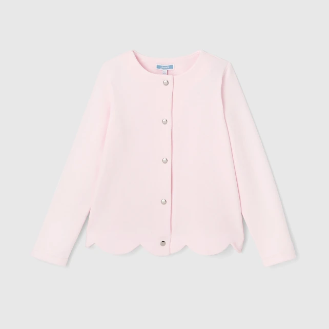 女童刷毛針織外套