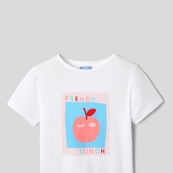 蘋果印花T恤