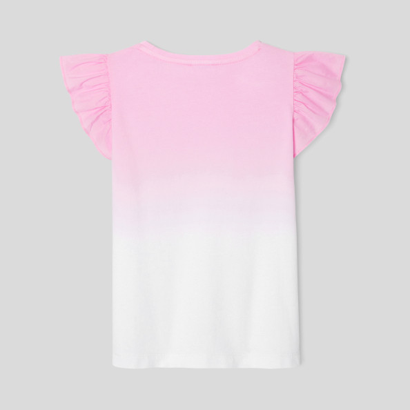 粉彩暈染T恤