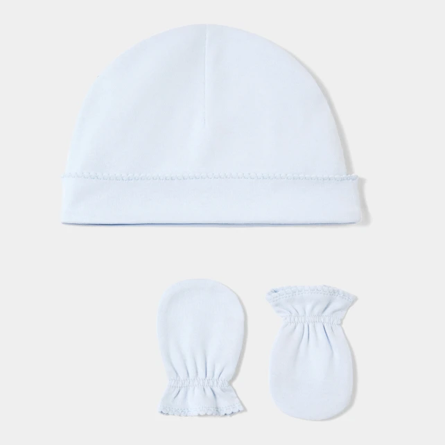 嬰兒帽子和手套套裝