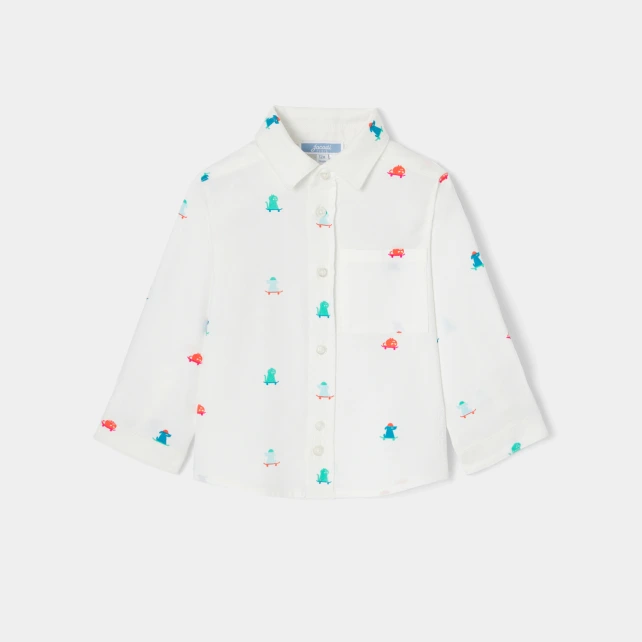 滑板小動物襯衫