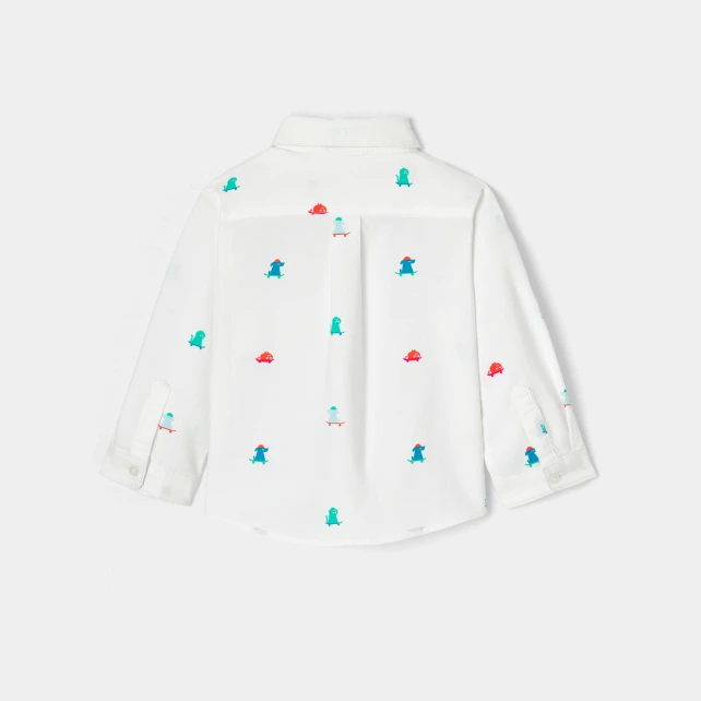 滑板小動物襯衫