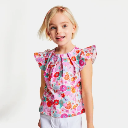 Liberty 平織上衣