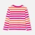 粉色條紋春日T恤