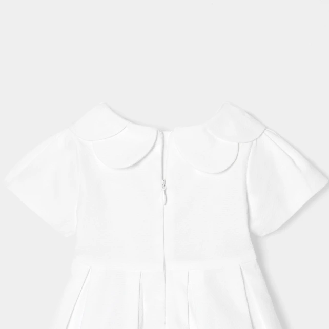 花瓣領典雅洋裝