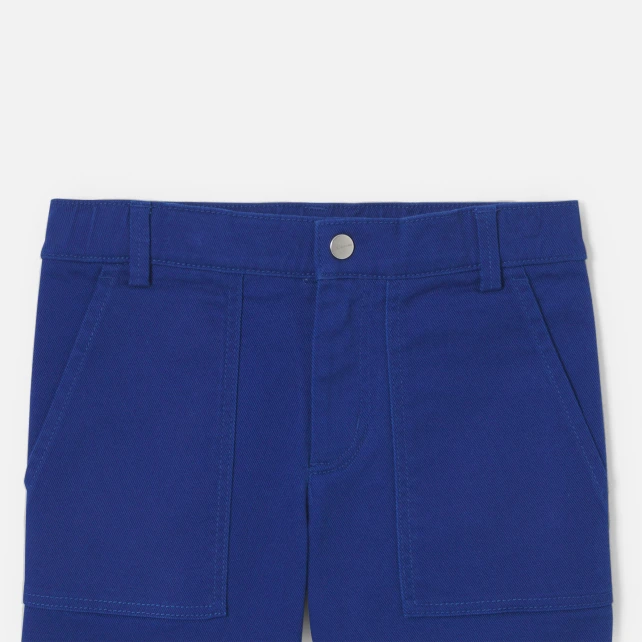 斜紋布百慕達短褲