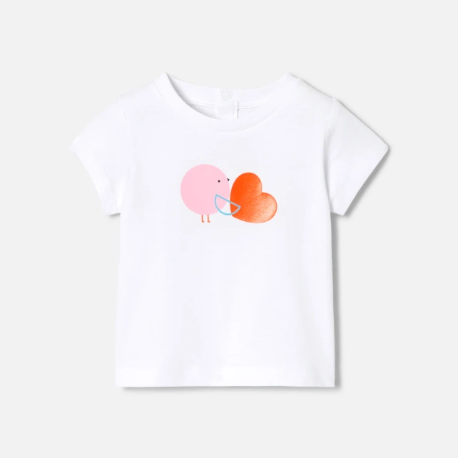 愛心小雞T恤