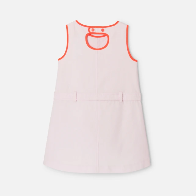 珠地布女童背心裙