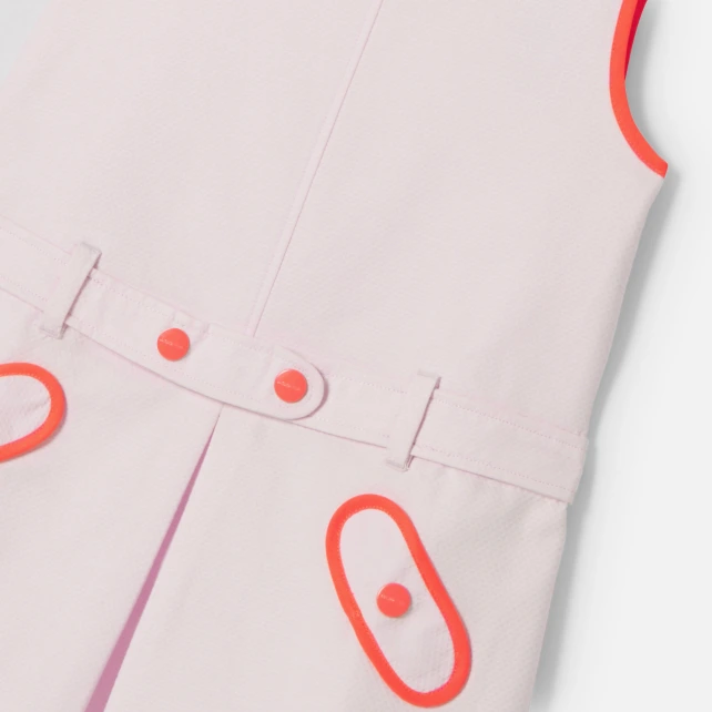 珠地布女童背心裙