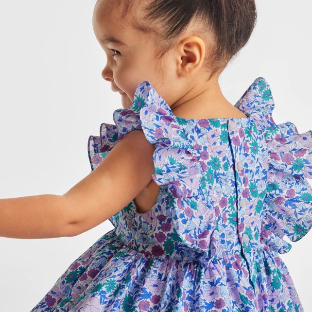 Liberty 荷葉邊洋裝