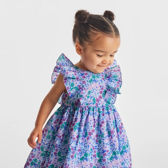 Liberty 荷葉邊洋裝