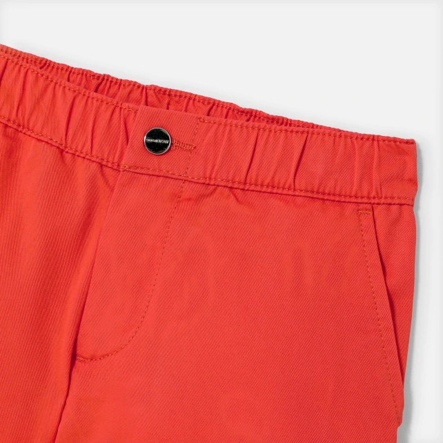 斜紋布百慕達短褲