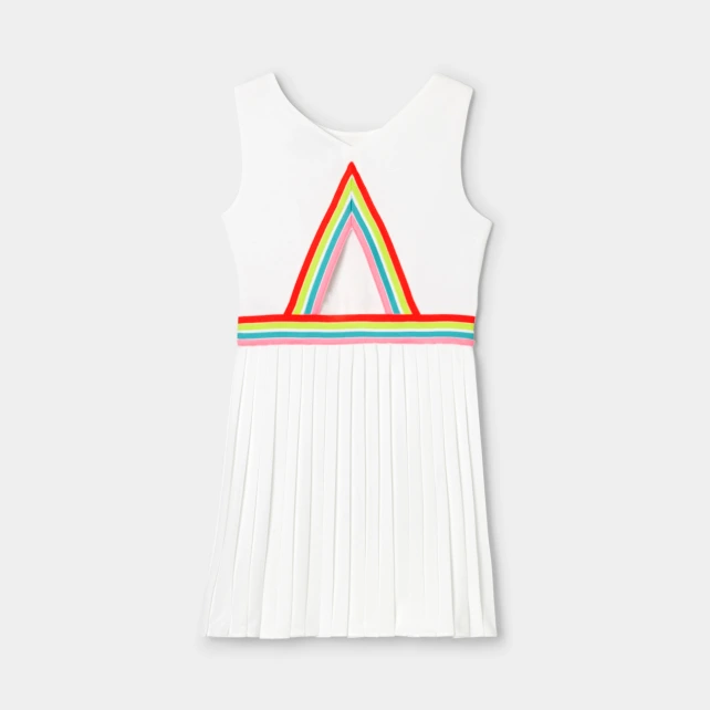 網球風百褶洋裝