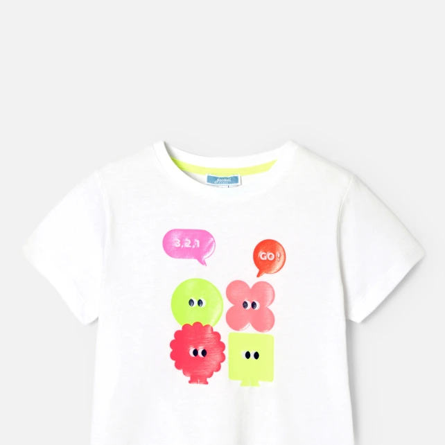 角色印花短袖T恤