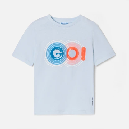 Go! 字母印刷 T 恤