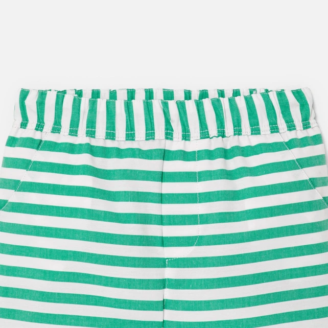 清新條紋短褲