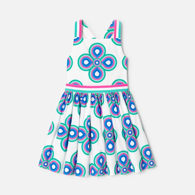 府綢掛脖背心裙