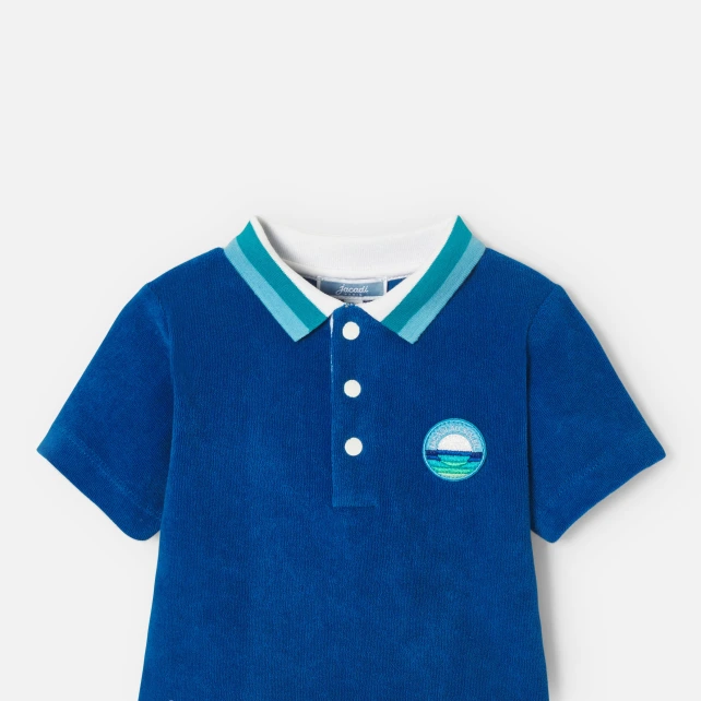 毛巾布短褲套裝