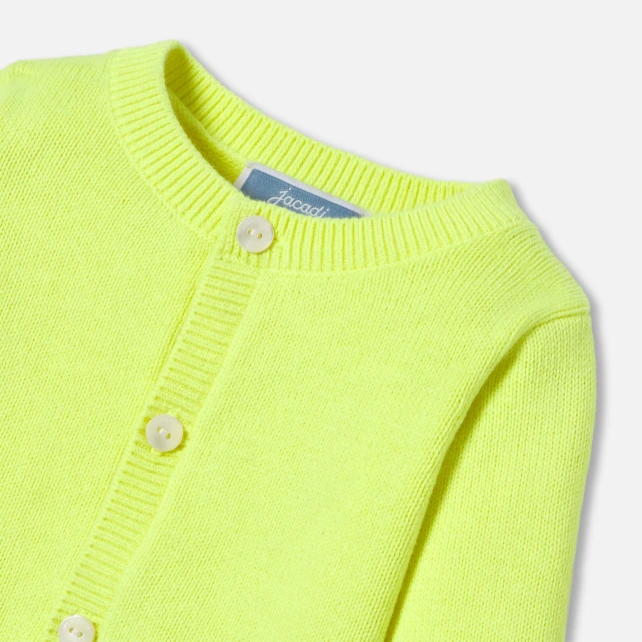 平紋針織開襟毛衣