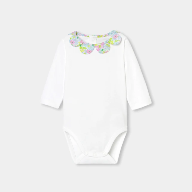 Liberty領片連身衣