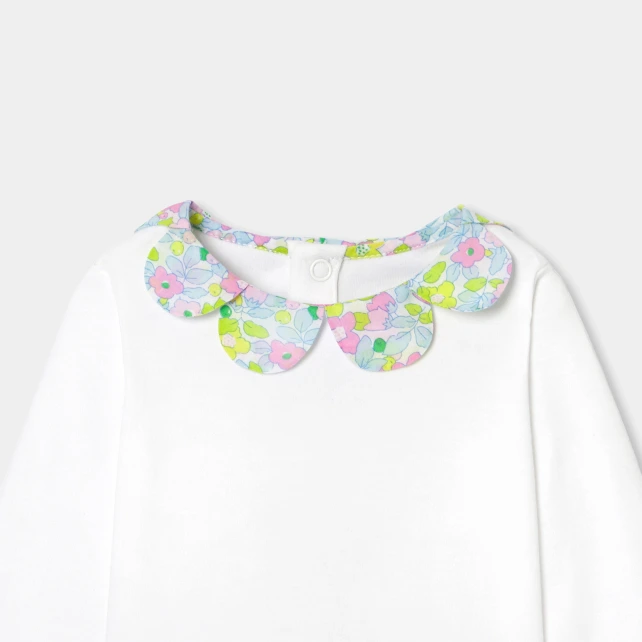 Liberty領片連身衣