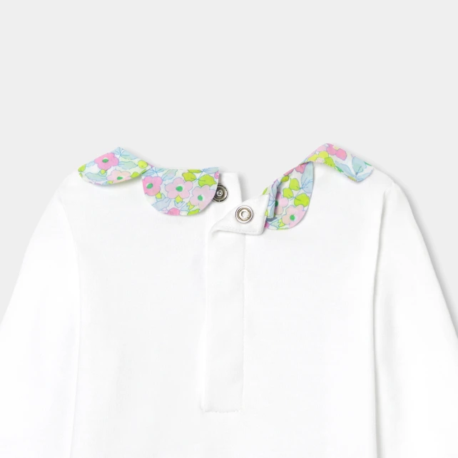 Liberty領片連身衣