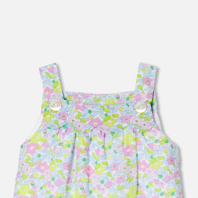 Liberty 布料吊帶褲