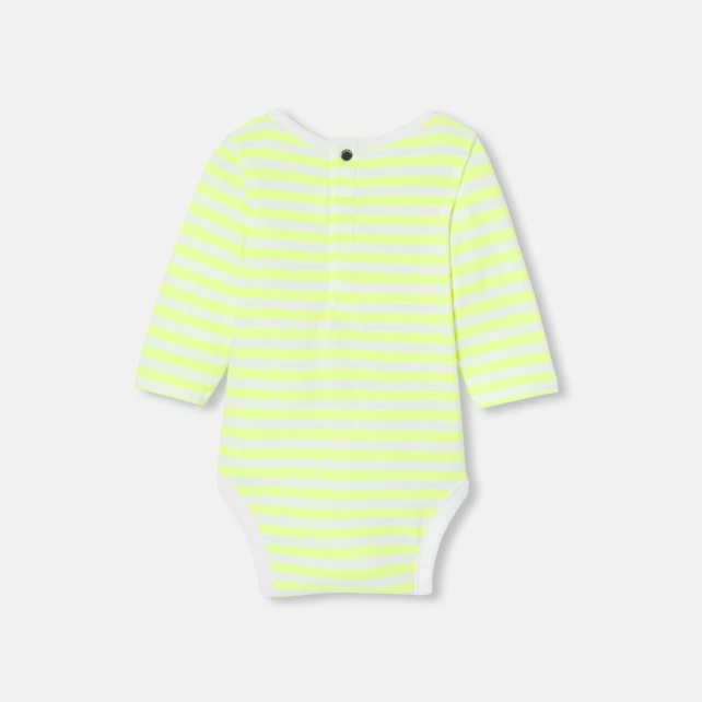 清新條紋連身衣