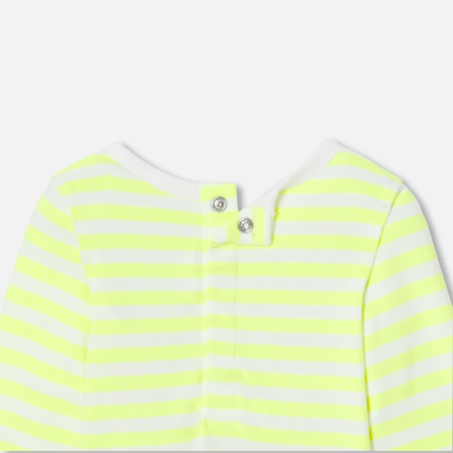 清新條紋連身衣