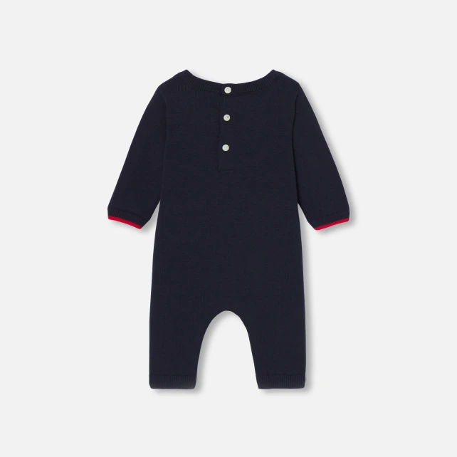 嵌花針織連身裝