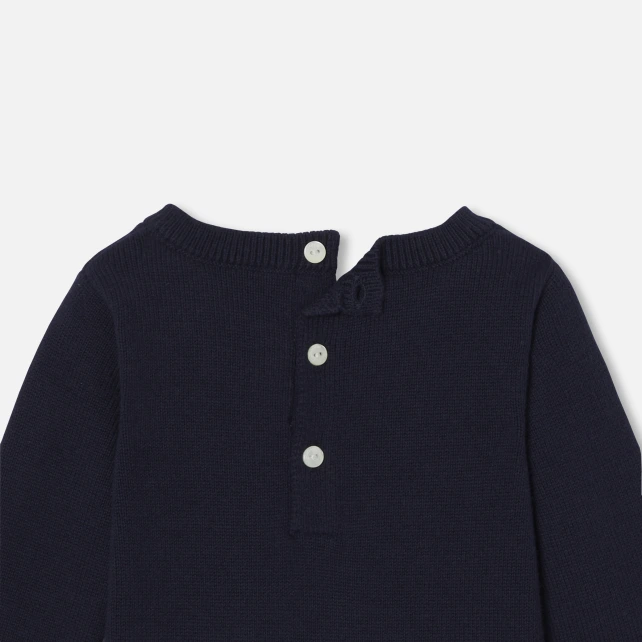 嵌花針織連身裝