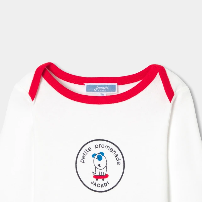 標誌印花連身衣