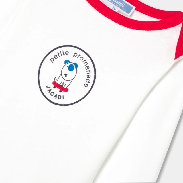 標誌印花連身衣