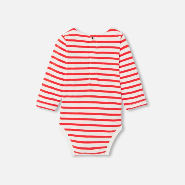 水手風圓領連身衣