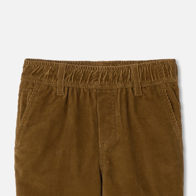 彈性燈芯絨休閒長褲