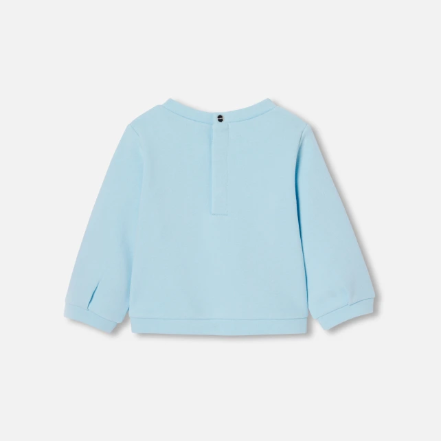 小貓印花刷毛休閒衫