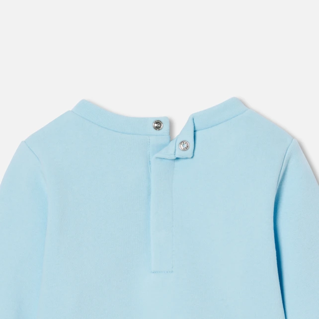 小貓印花刷毛休閒衫