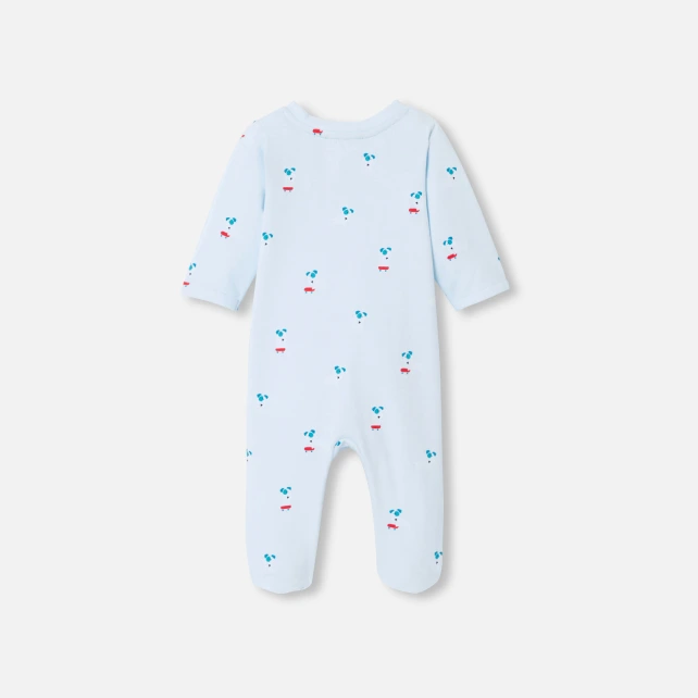 小狗圖案純棉兔裝