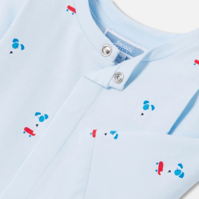 小狗圖案純棉兔裝