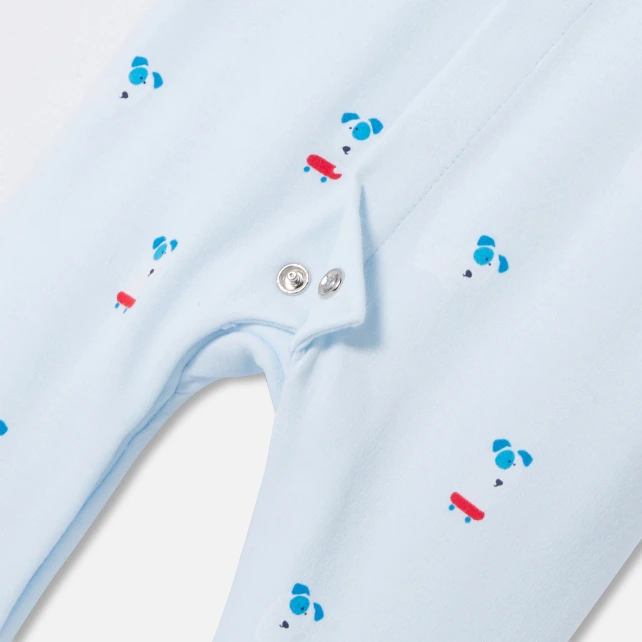 小狗圖案純棉兔裝