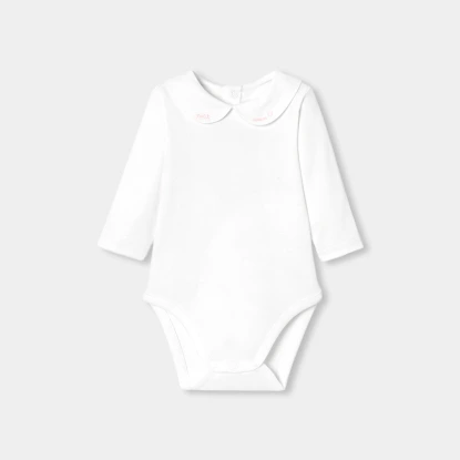 刺繡領片連身衣