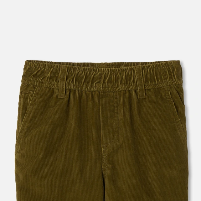 彈性燈芯絨休閒長褲