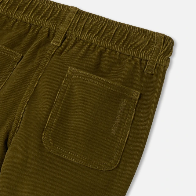 彈性燈芯絨休閒長褲