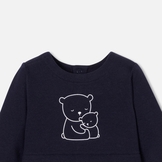 泰迪熊搖粒絨兔裝