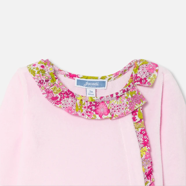 Liberty 飾邊天鵝絨兔裝